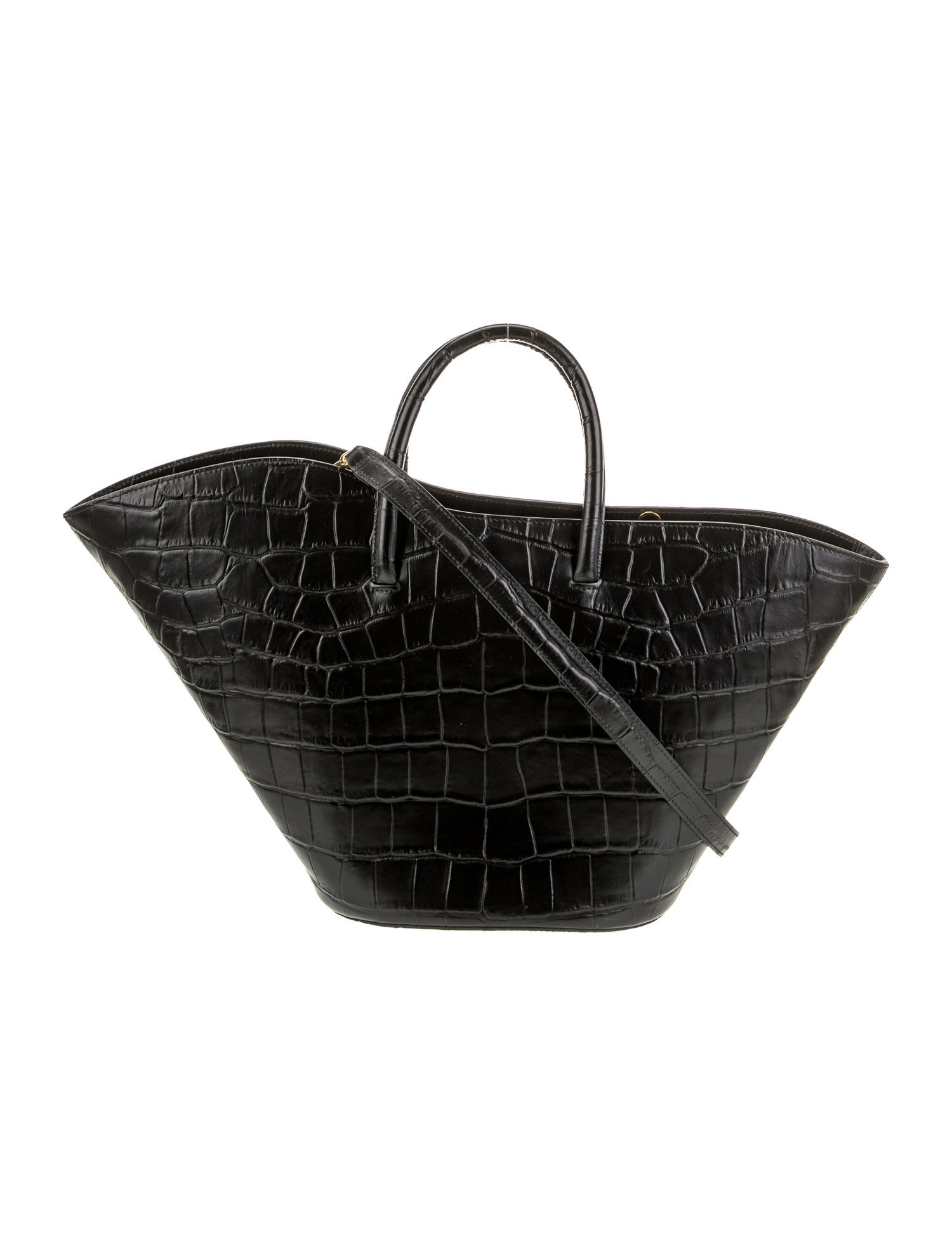 Liffner Embossed Leather Top Handle Bag
