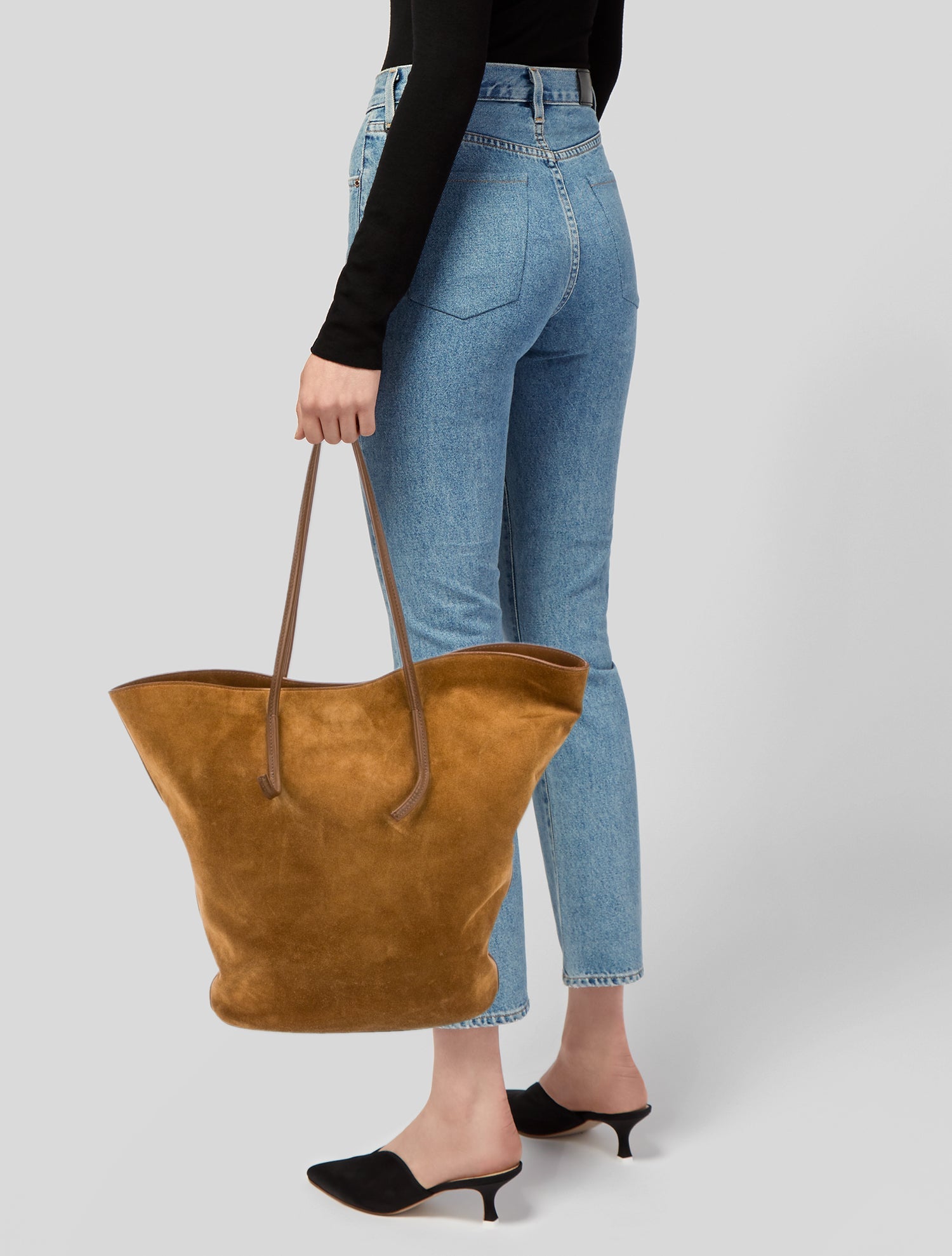 Little Liffner Suede Tulipe