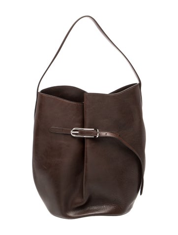 Pre-owned Liffner Leather Top Handle Bag In Brown