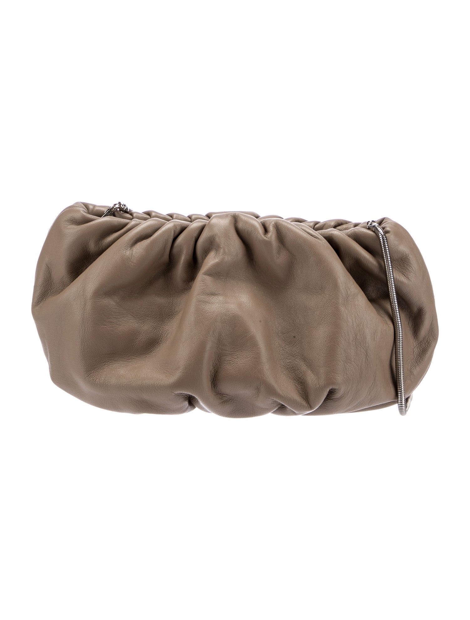 Ling Wu Leather Clutch