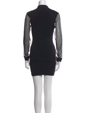 Liza Bruce Silk Mini Dress