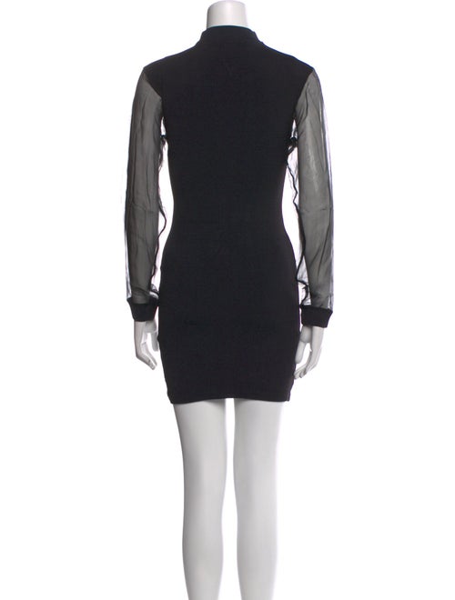 Liza Bruce Silk Mini Dress