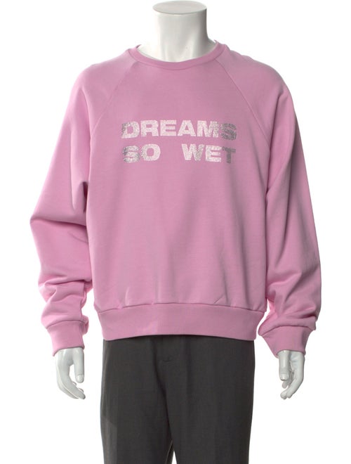 Liberal Youth Ministry Graphic Print Crew Neck Sweatshirt