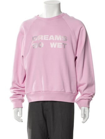 Liberal Youth Ministry Graphic Print Crew Neck Sweatshirt