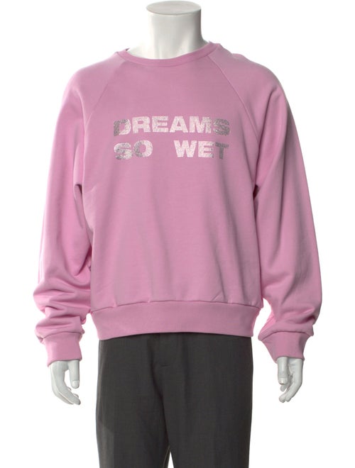 Liberal Youth Ministry Graphic Print Crew Neck Sweatshirt