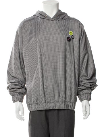 Liberal Youth Ministry Sweatshirts & Hoodies Wool Plaid Print Hoodie S