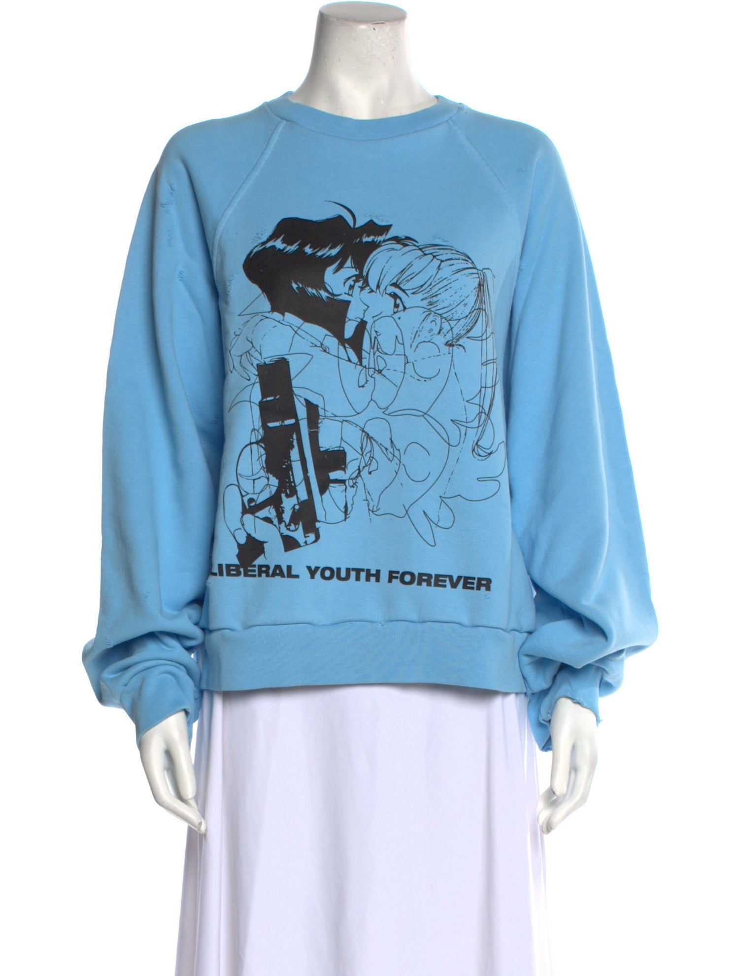 DREAM BABY! Graphic Print Crew Neck Sweatshirt w/ Tags