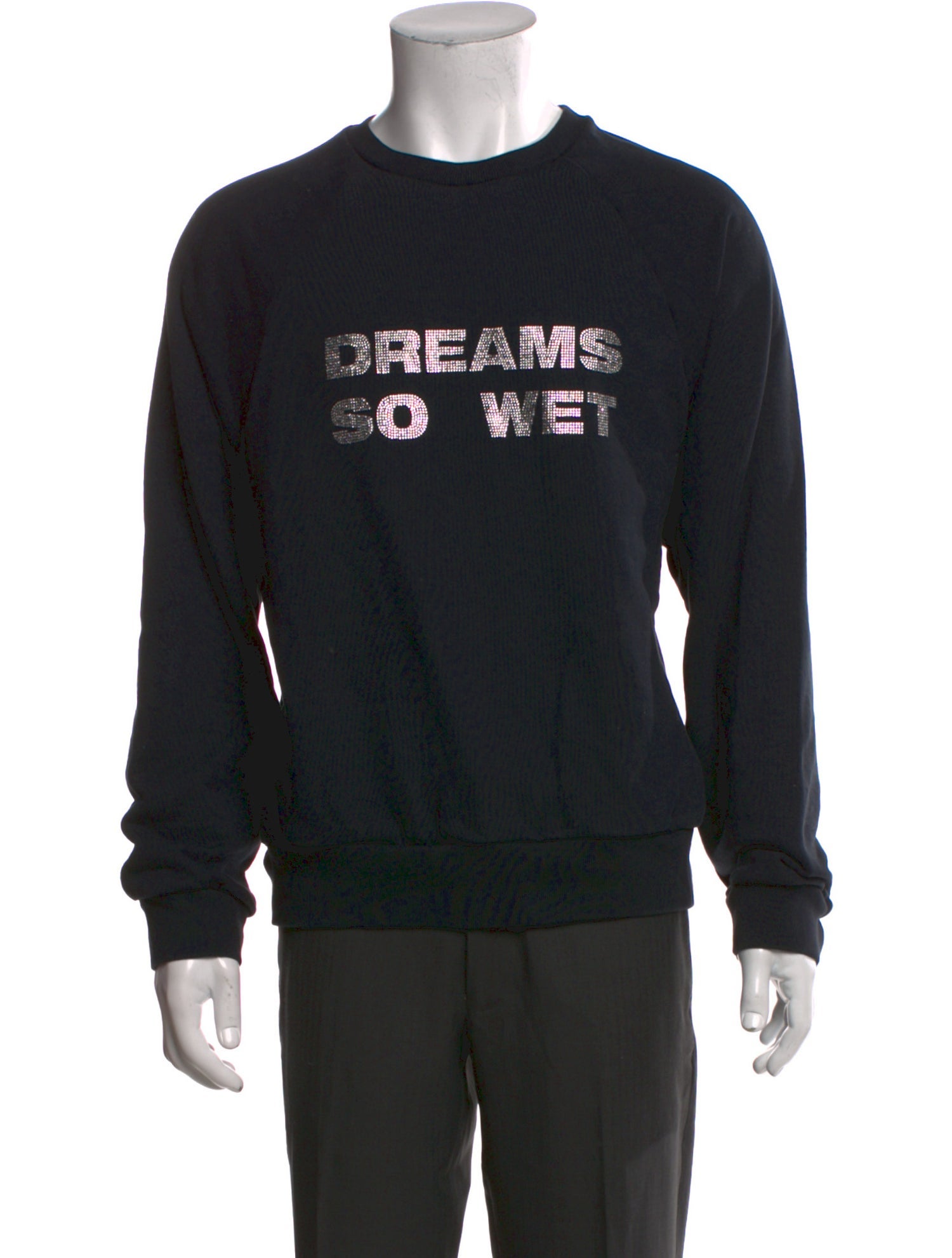 Liberal Youth Ministry Graphic Print Crew Neck Sweatshirt