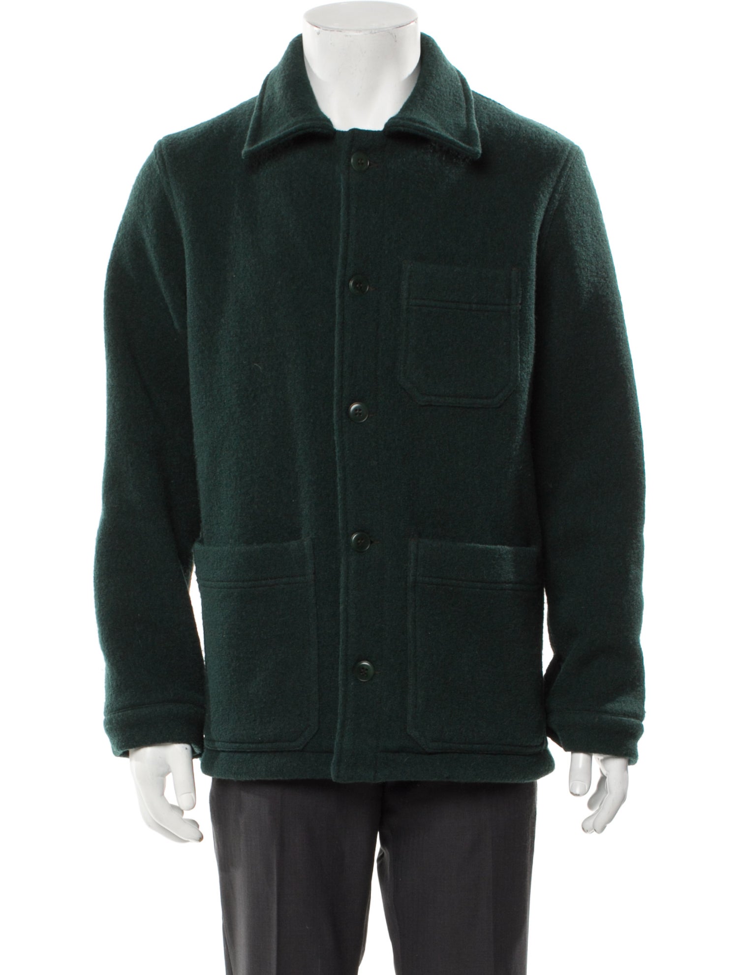 Le Mont Saint Michel Wool Peacoat