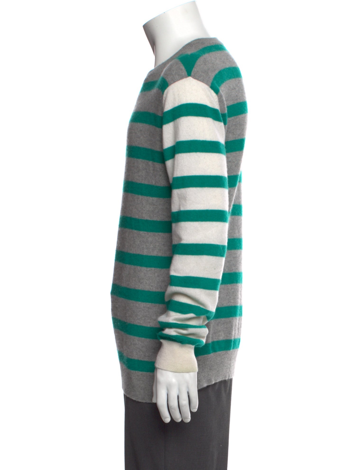 Le Mont Saint Michel Cashmere Striped Pullover