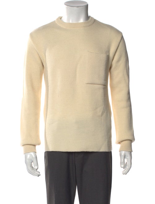 Le Mont Saint Michel Virgin Wool Crew Neck Pullover