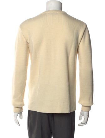 Le Mont Saint Michel Virgin Wool Crew Neck Pullover