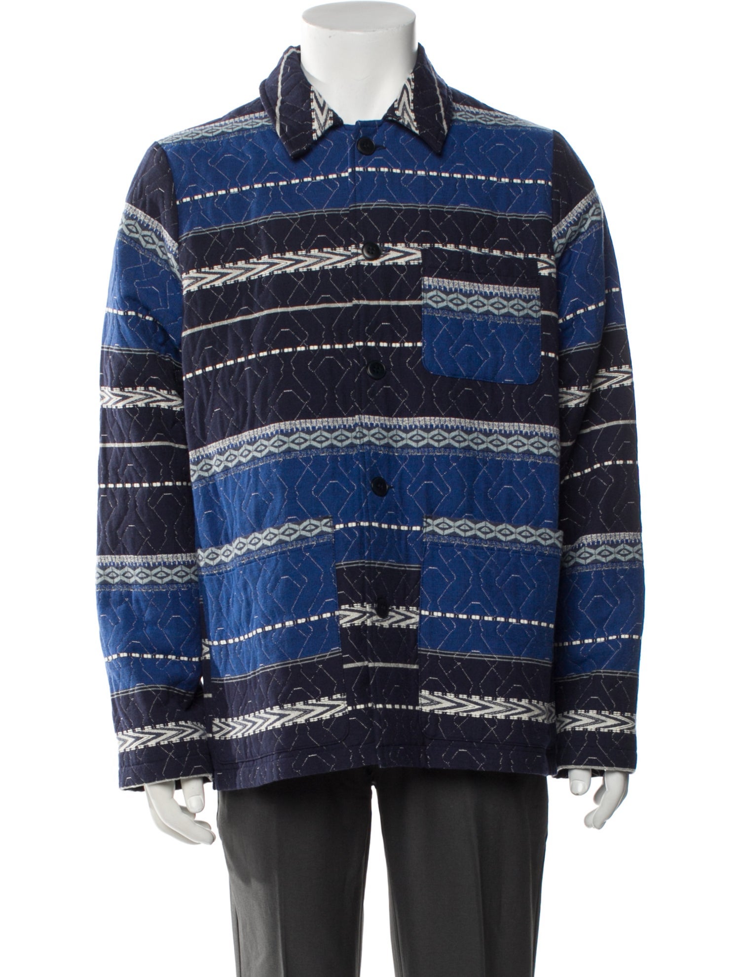 Le Mont Saint Michel Striped Jacket