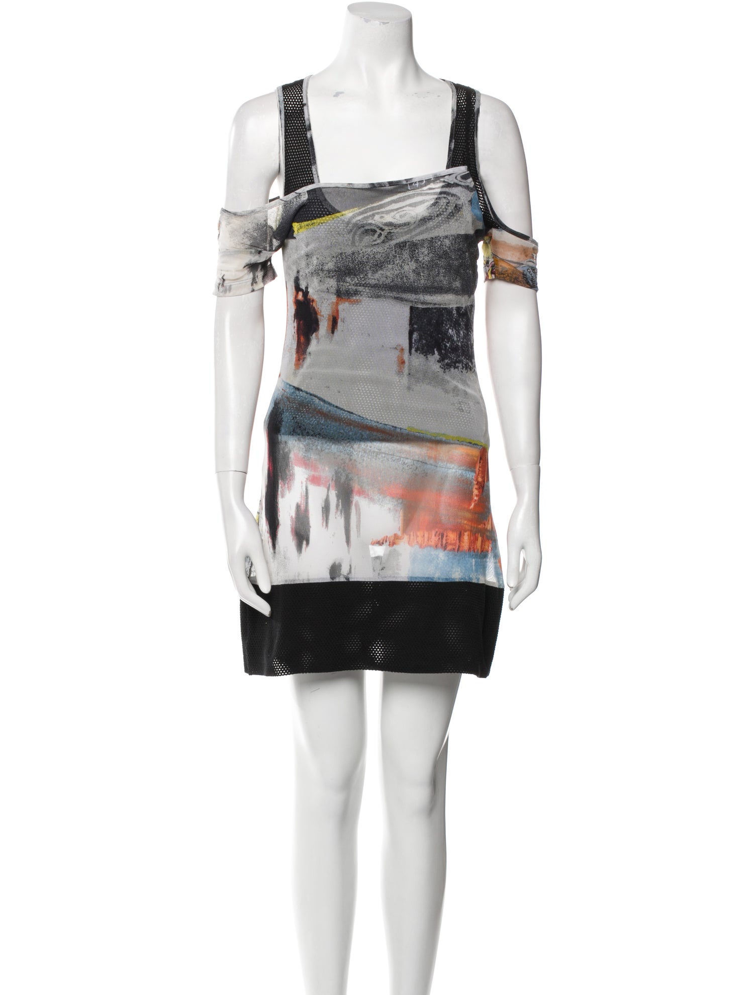 Legatte Jeans Printed Mini Dress