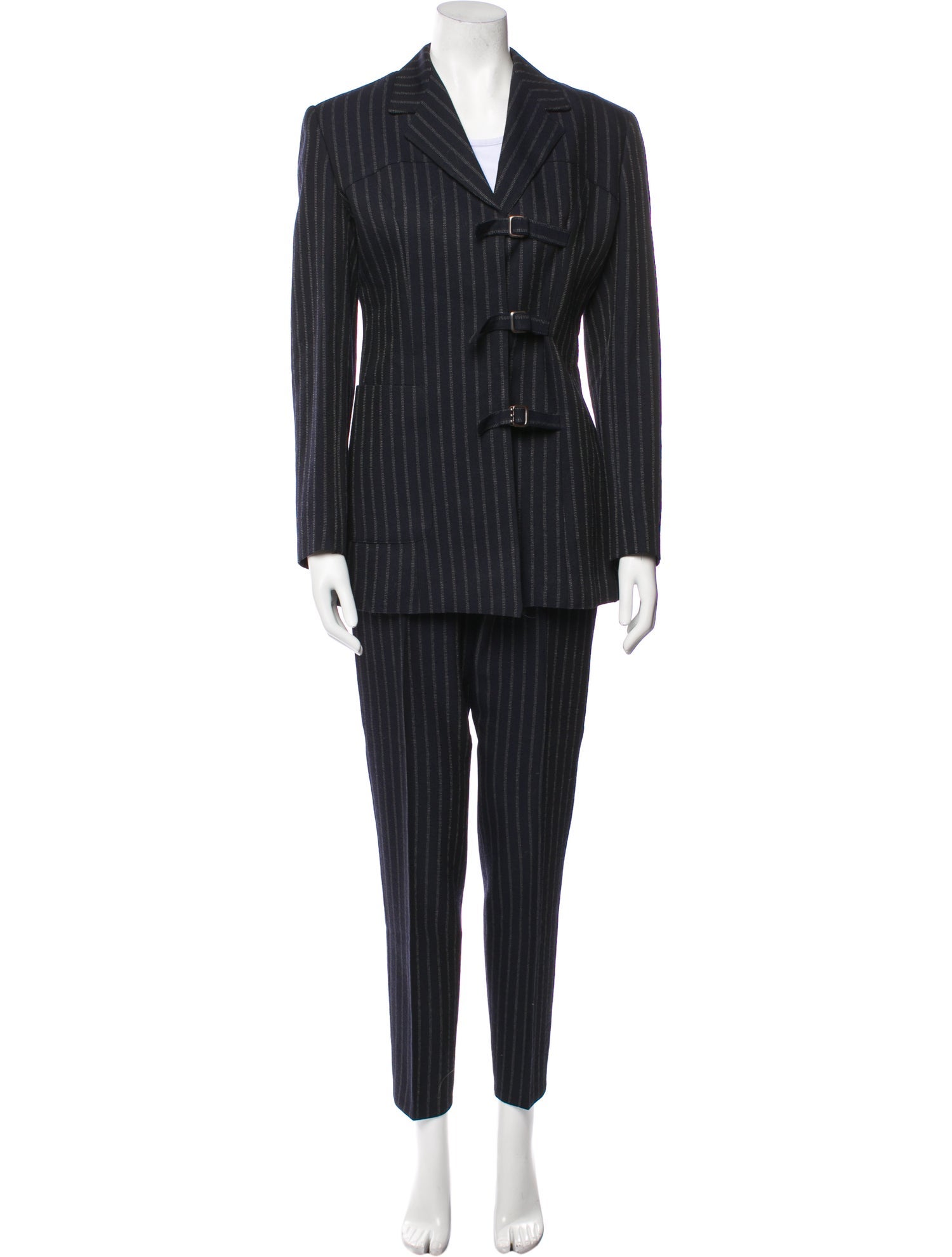 Legatte Jeans Vintage Striped Pantsuit
