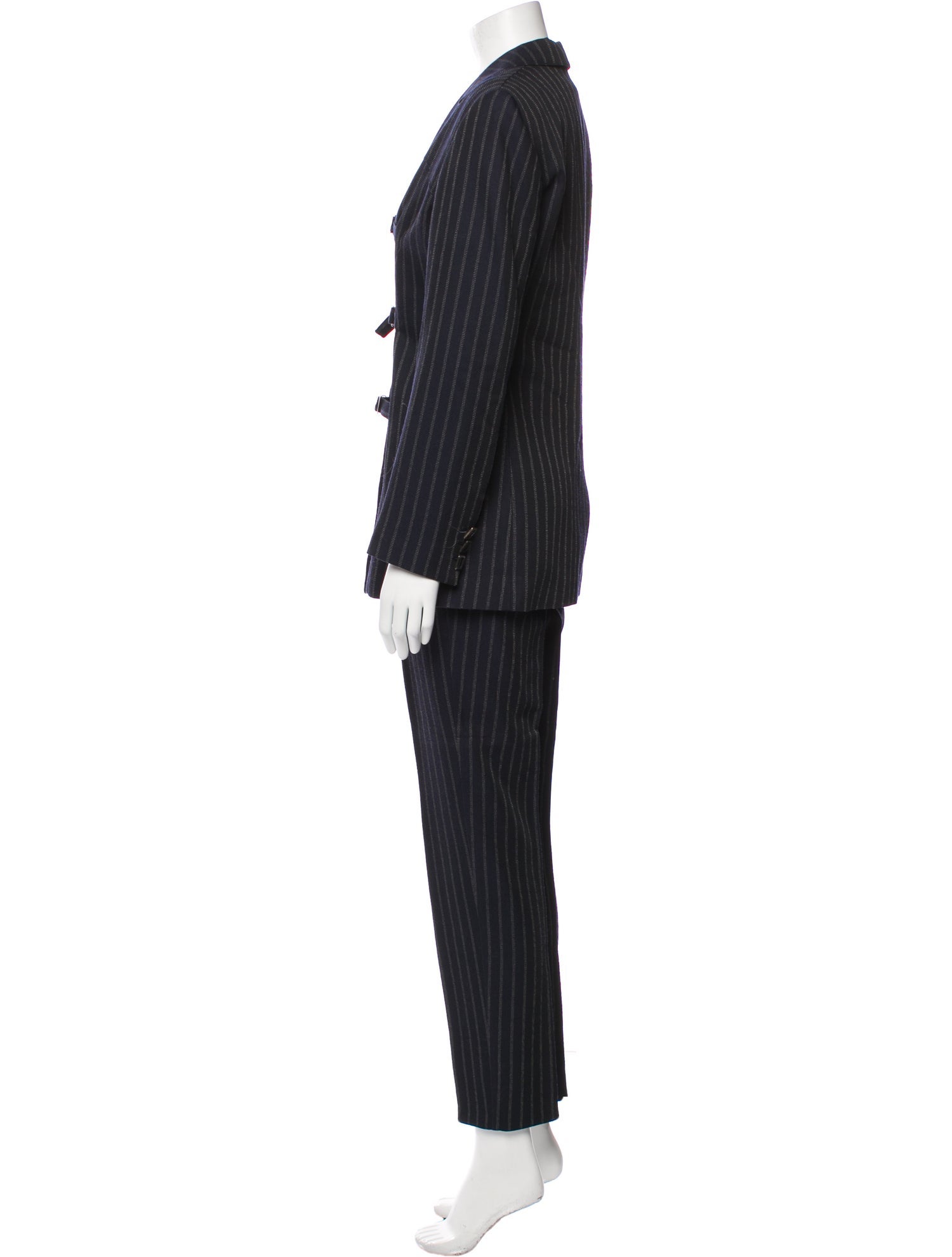 Legatte Jeans Vintage Striped Pantsuit