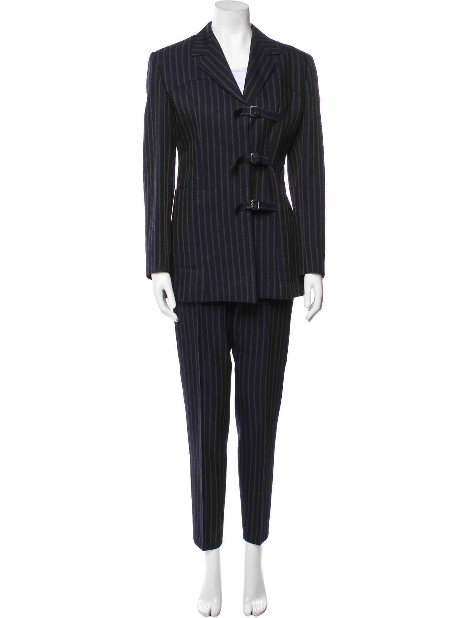 Legatte Jeans Vintage Striped Pantsuit