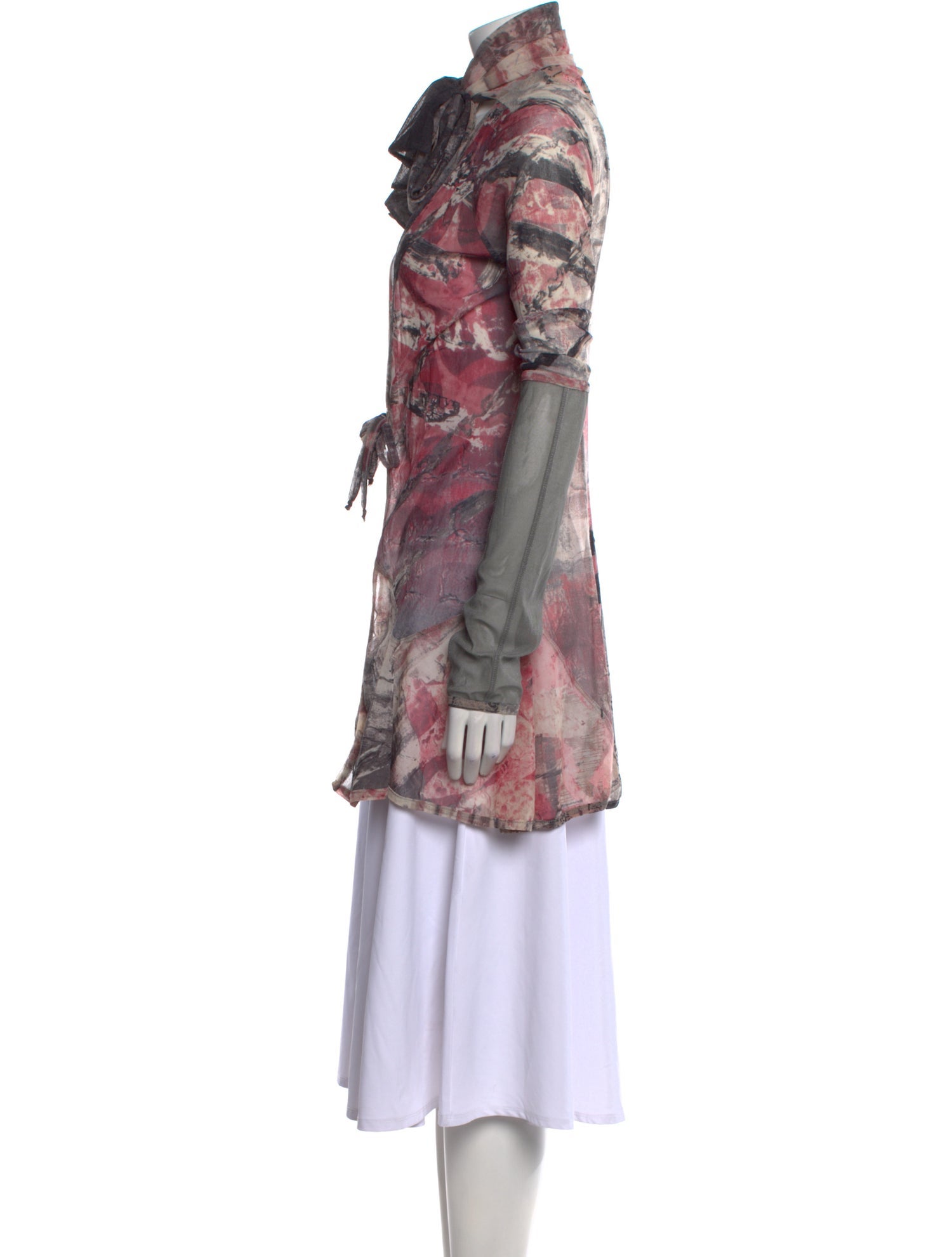 Legatte Jeans Striped Mock Neck Sweater