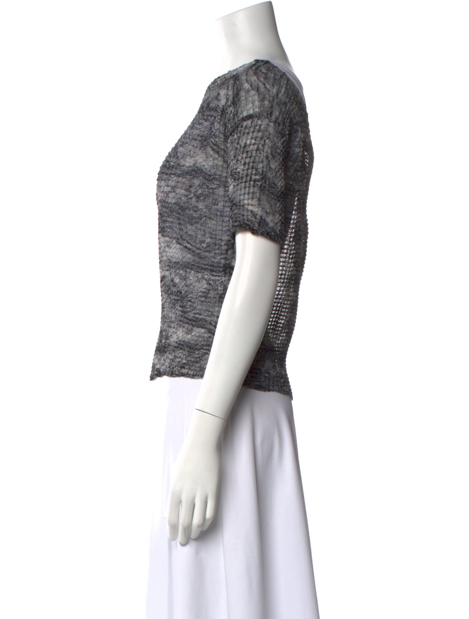 Legatte Jeans Scoop Neck Short Sleeve Top w/ Tags