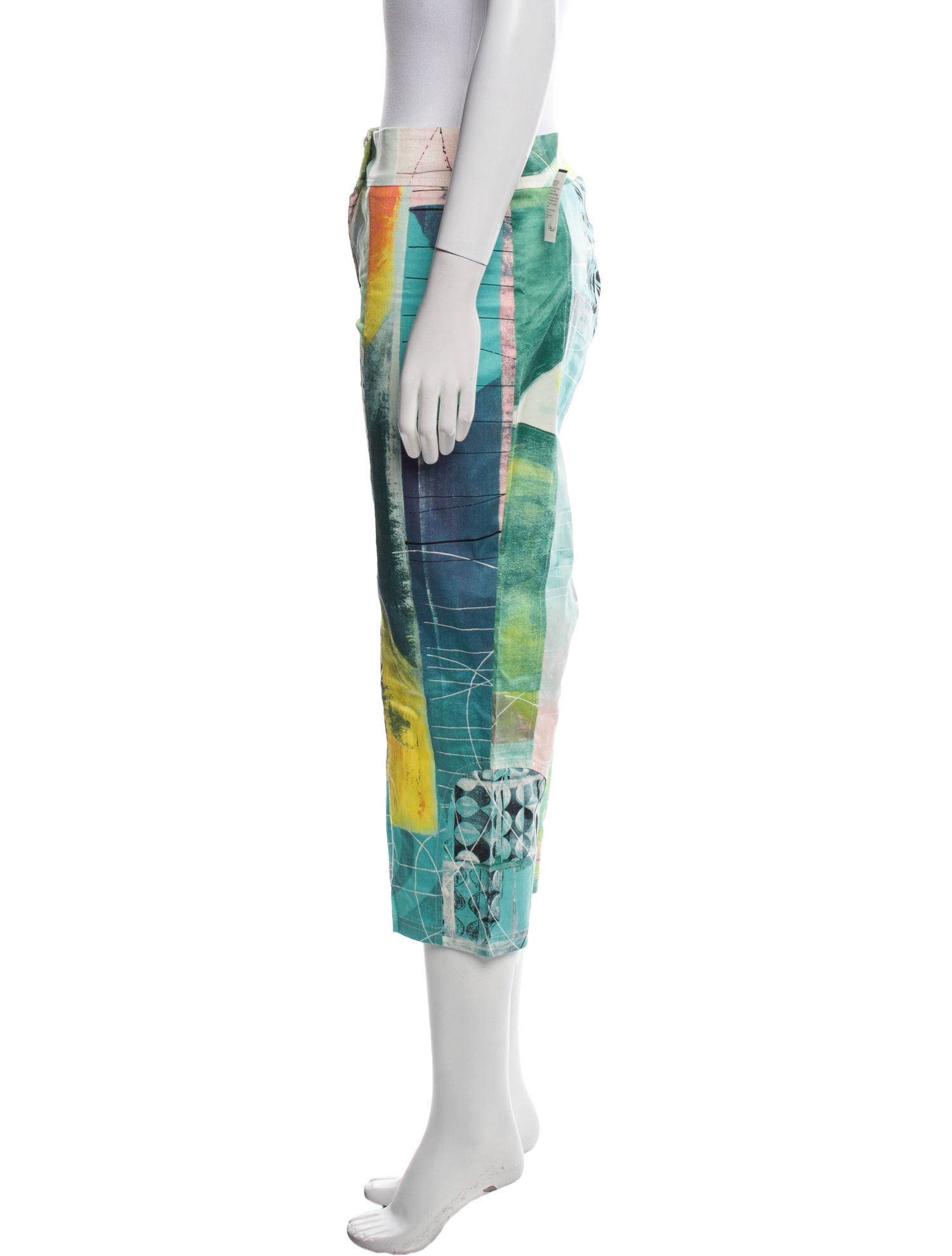 Legatte Jeans Printed Wide Leg Pants w/ Tags