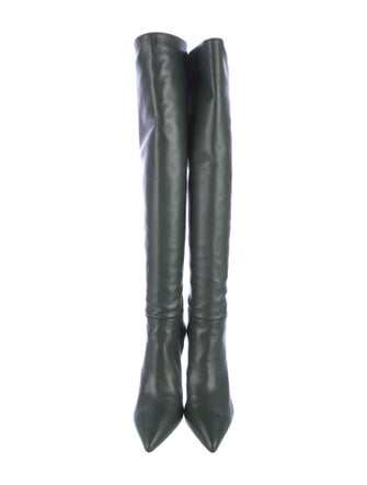 Larroude x Jennifer Fisher Leather Boots