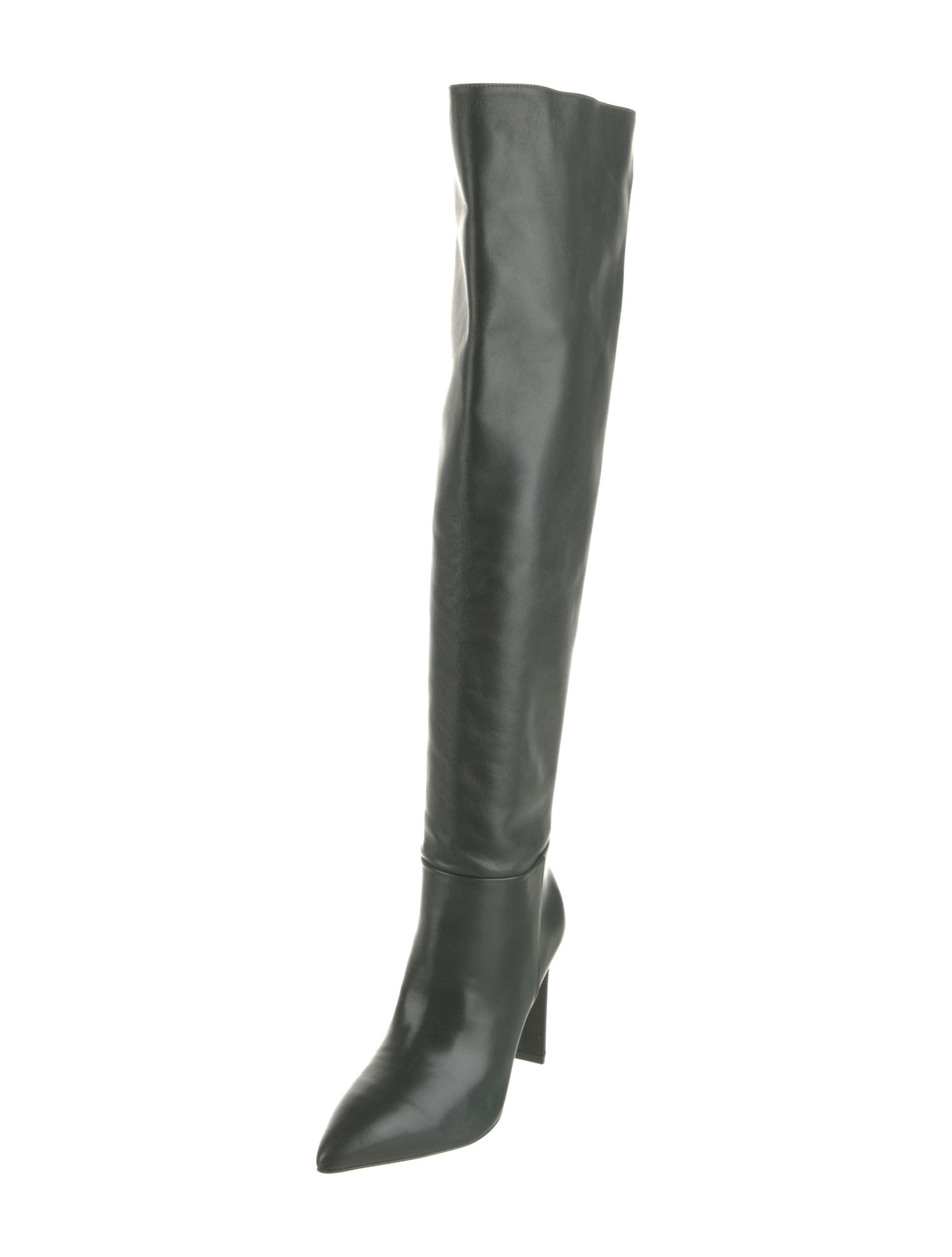 Larroude x Jennifer Fisher Leather Boots