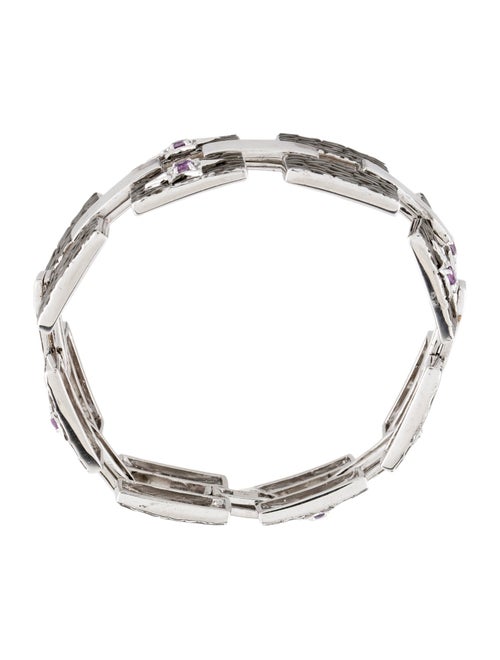 Loretta Castoro Amethyst Celestial Link Bracelet