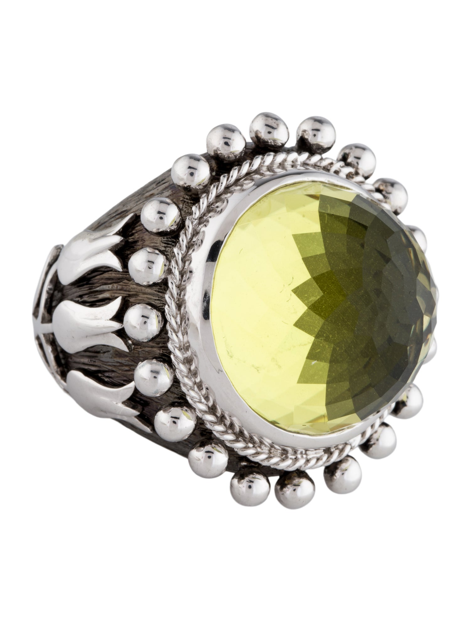 Loretta Castoro Quartz Imperia Cocktail Ring