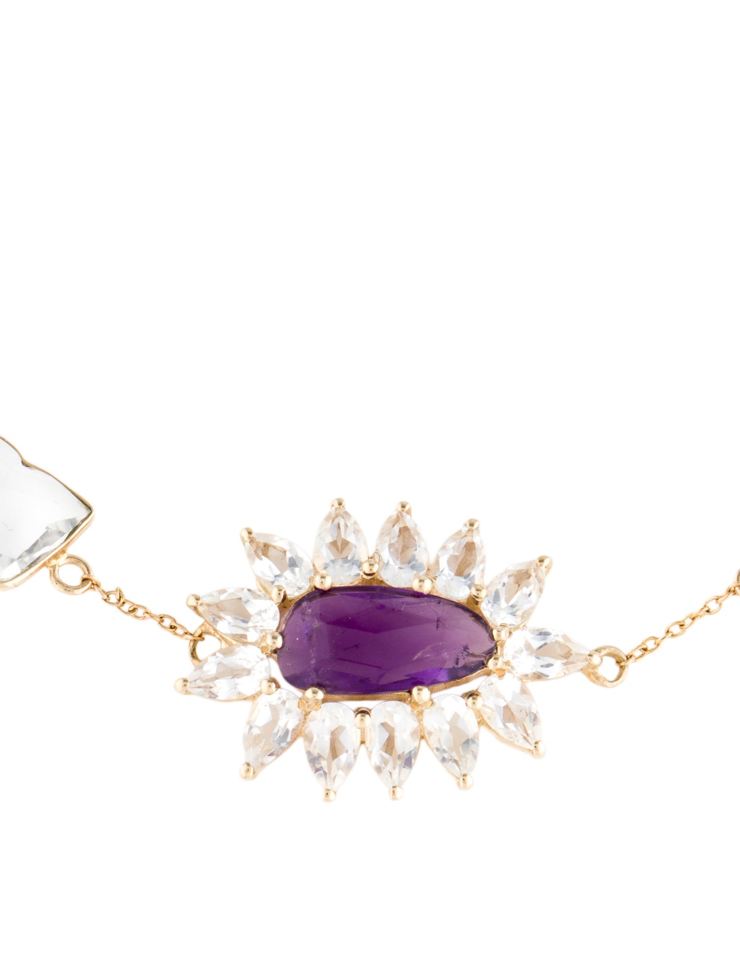 Loretta Castoro 14K Multistone Station Bracelet