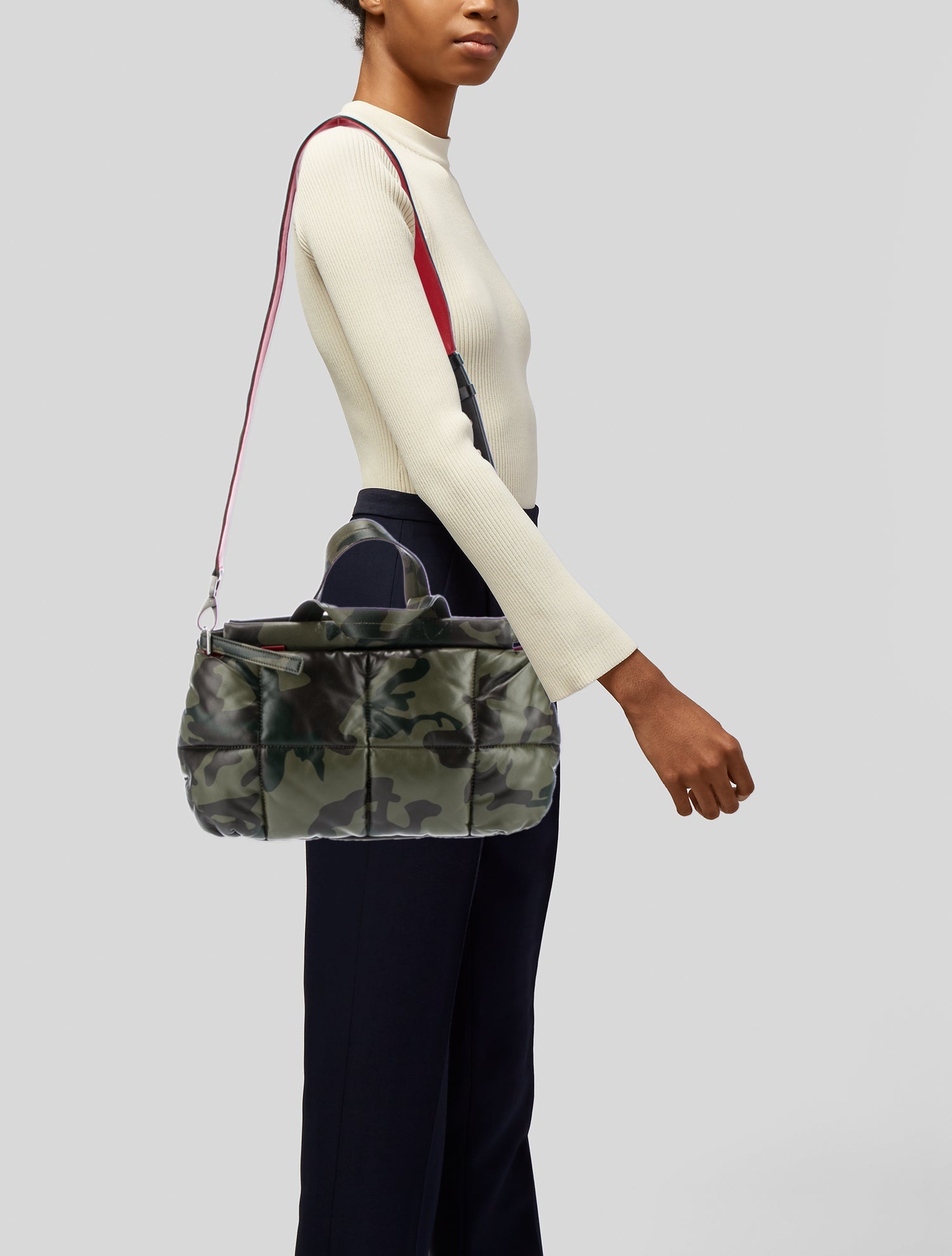 LUMILLA Leather Top Handle Bag