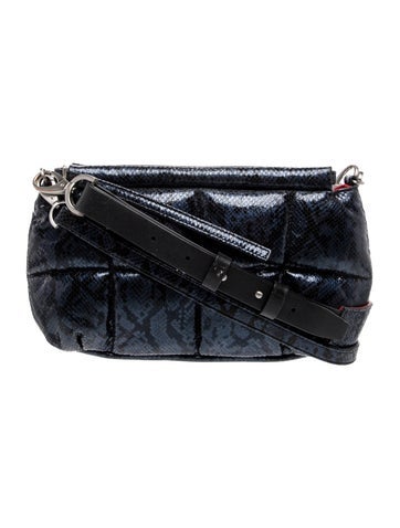 Lumilla Shoulder Bags Embossed Leather Bag