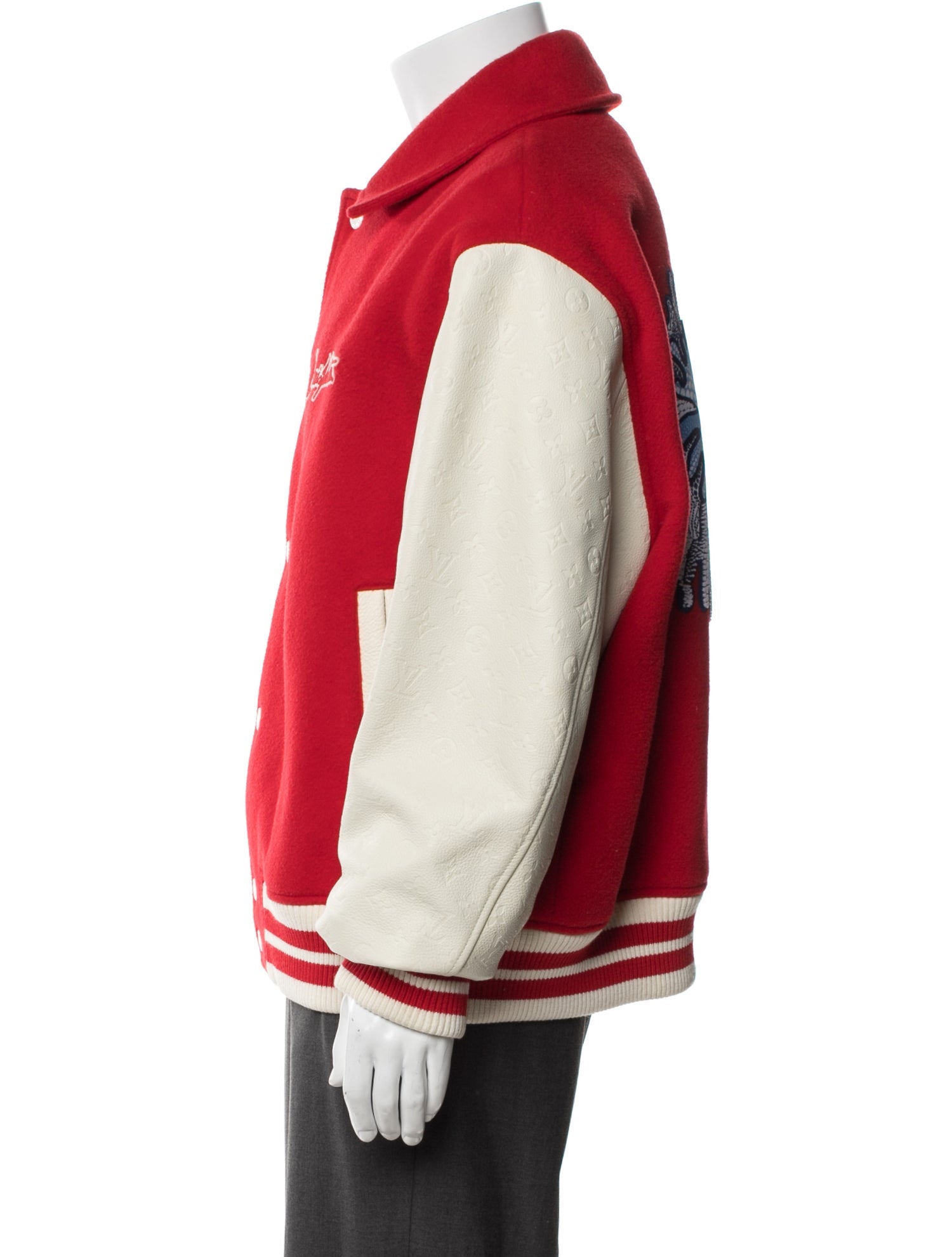 Louis Vuitton x Yayoi Kusama Patterned Varsity Jacket