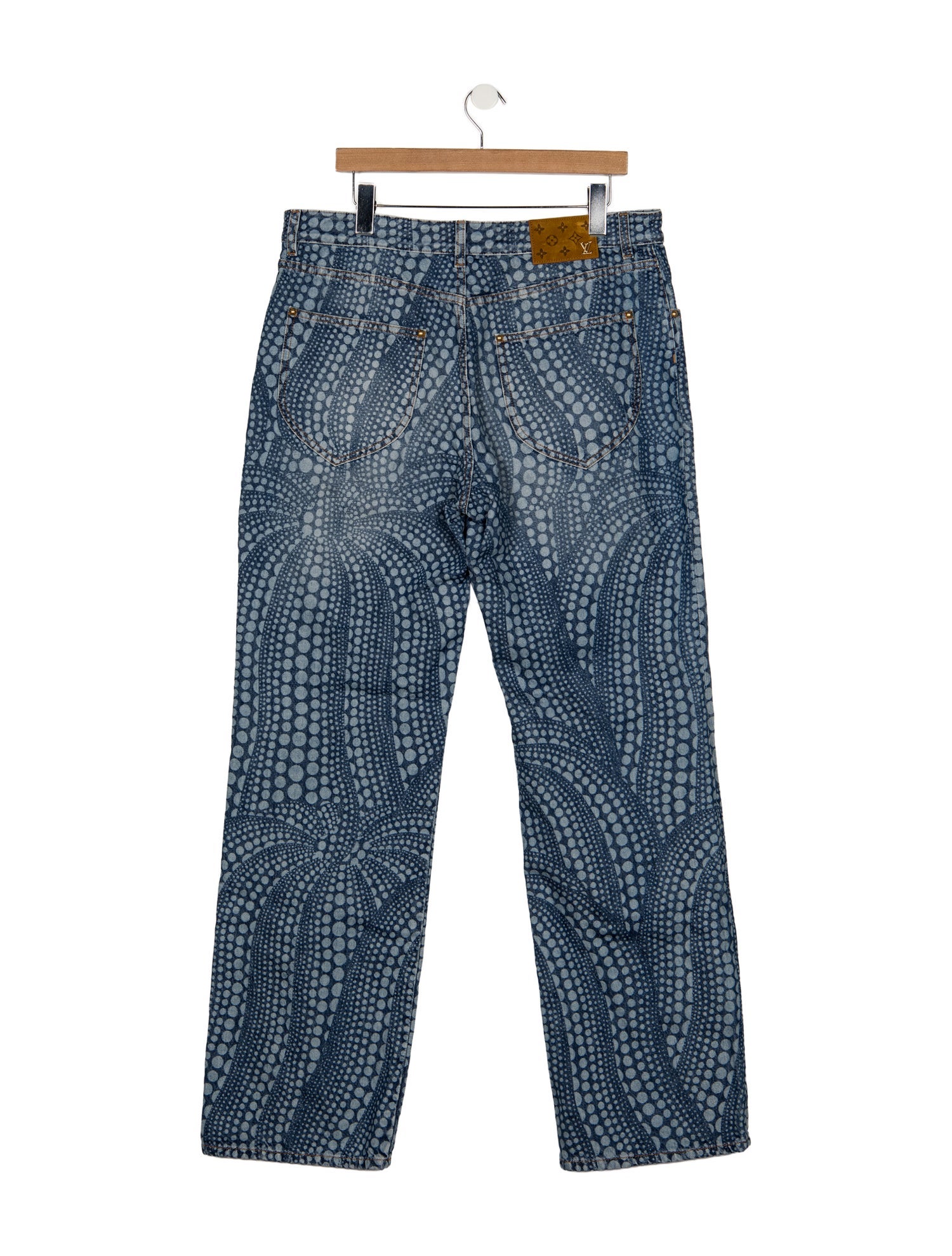 Louis Vuitton x Yayoi Kusama Straight-Leg Jeans