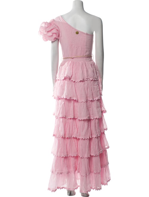 Las Noches Ibiza Floral Print Long Dress