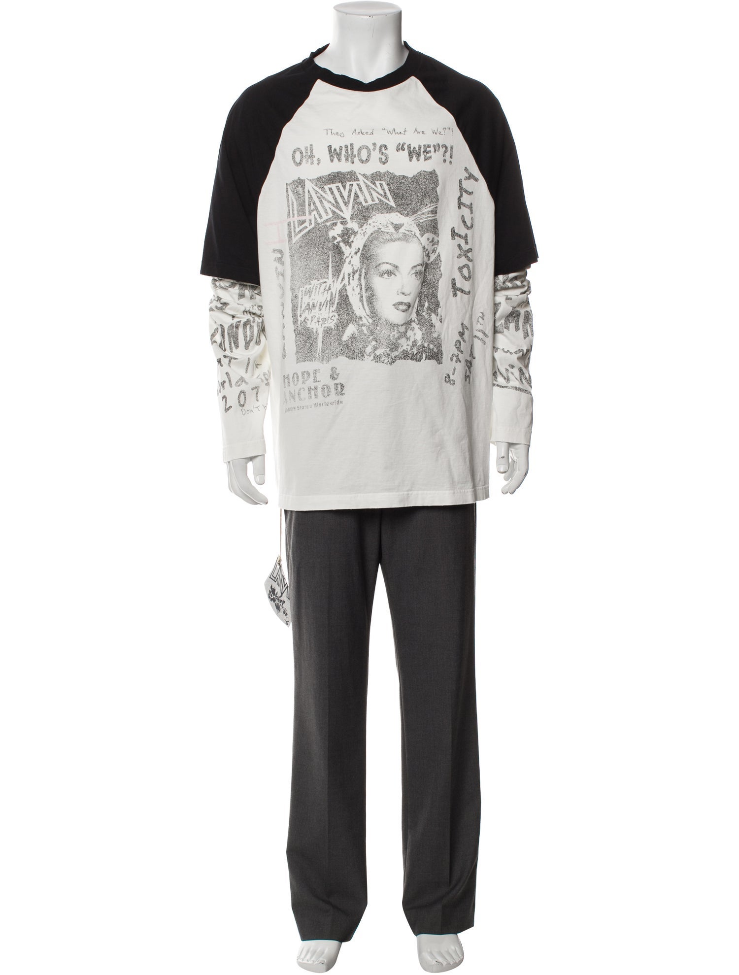 Lanvin x Future Graphic Print Crew Neck Sweatshirt w/ Tags