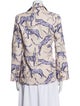 Las Surenas Linen Printed Blazer