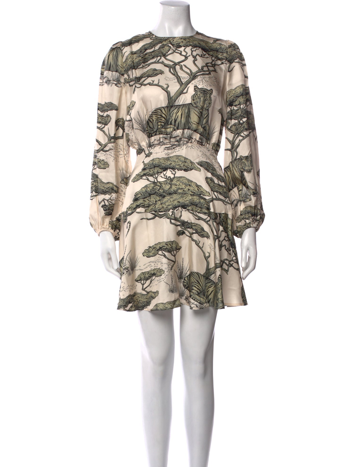 Las Surenas Silk Mini Dress w/ Tags