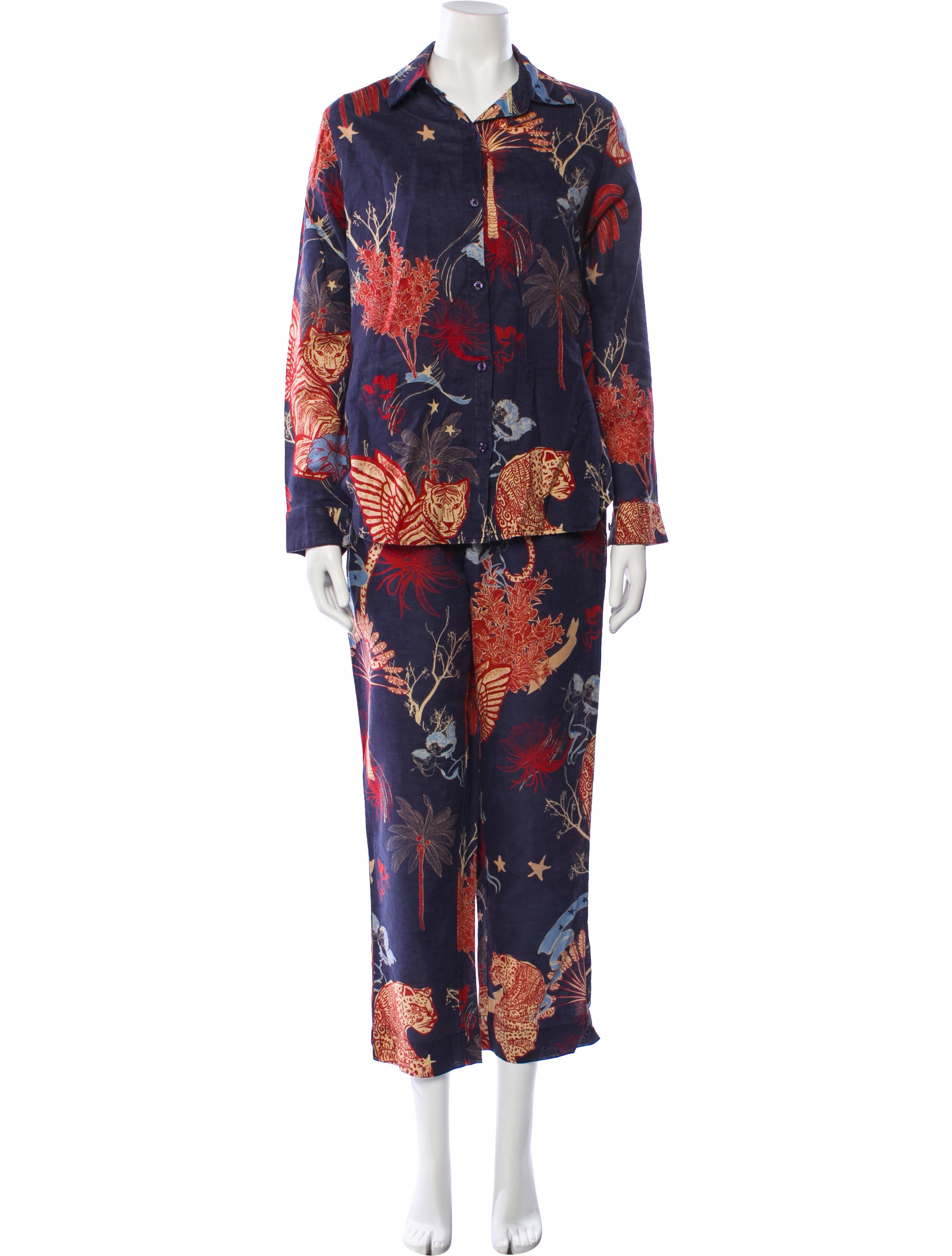 Las Surenas Printed Pant Set