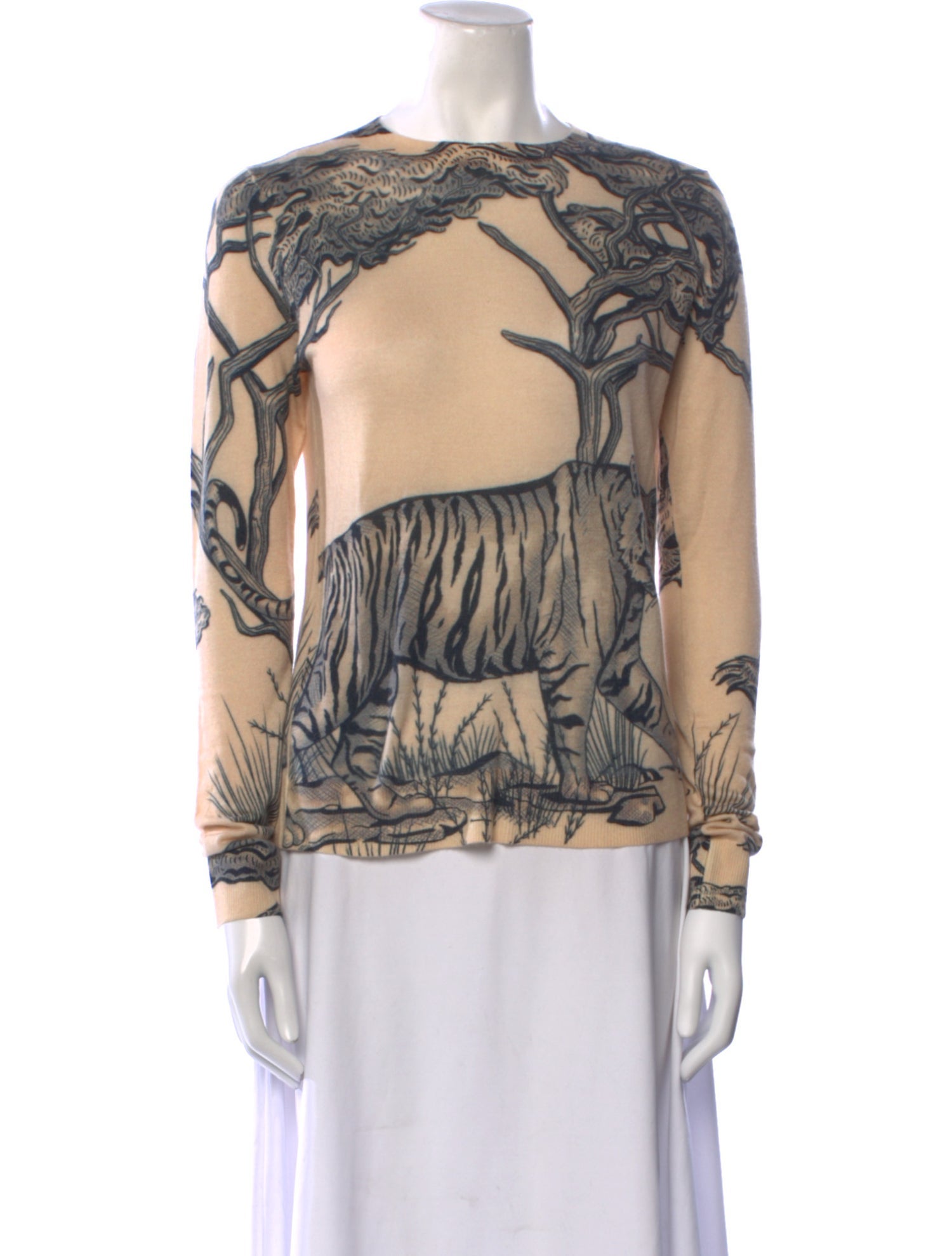 Las Surenas Cashmere Printed Sweater