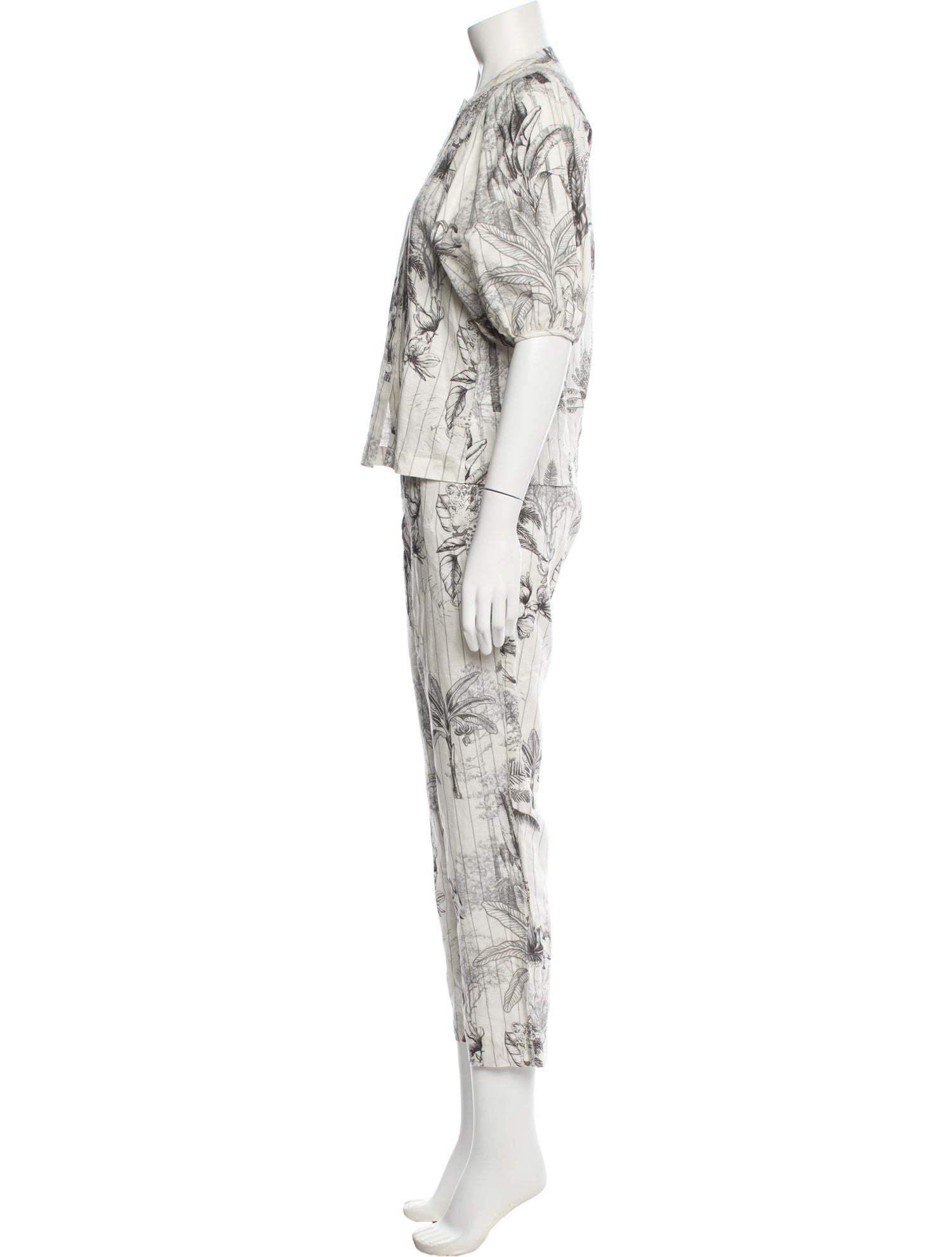 Las Surenas Linen Printed Set