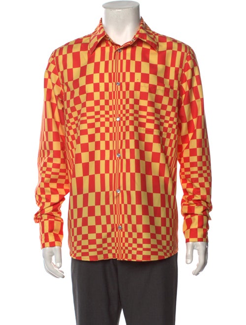 Lazoschmidl Plaid Print Long Sleeve Shirt