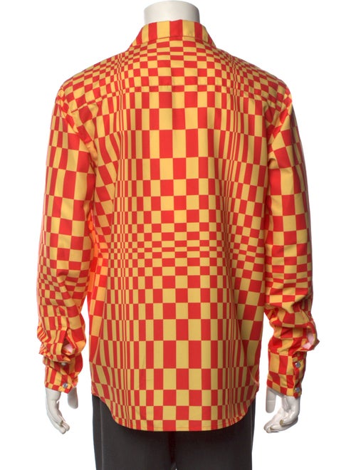 Lazoschmidl Plaid Print Long Sleeve Shirt