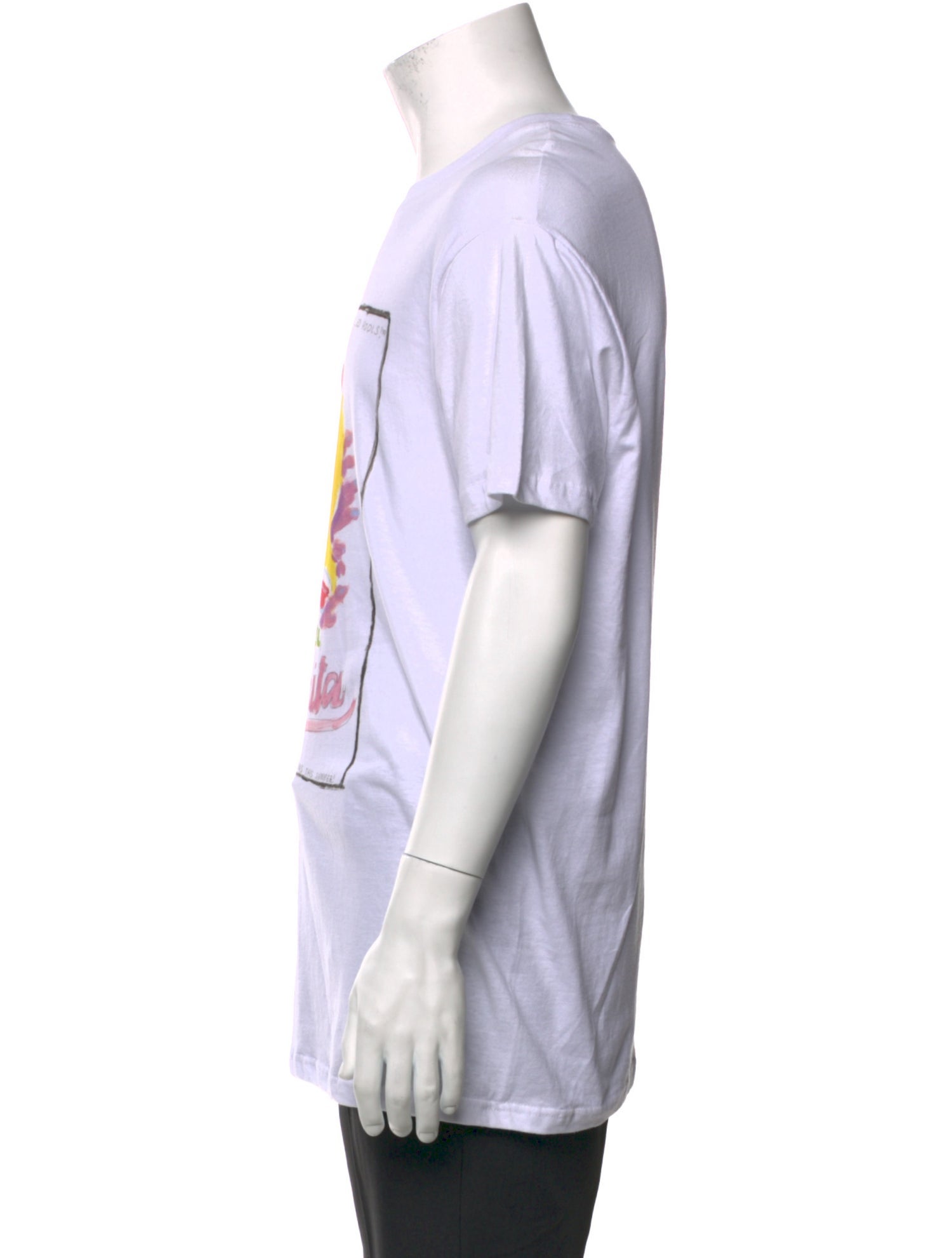 Lazoschmidl Graphic Print Crew Neck T-Shirt