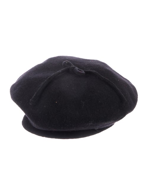 Lola Hats Wool Blend Beret Black
