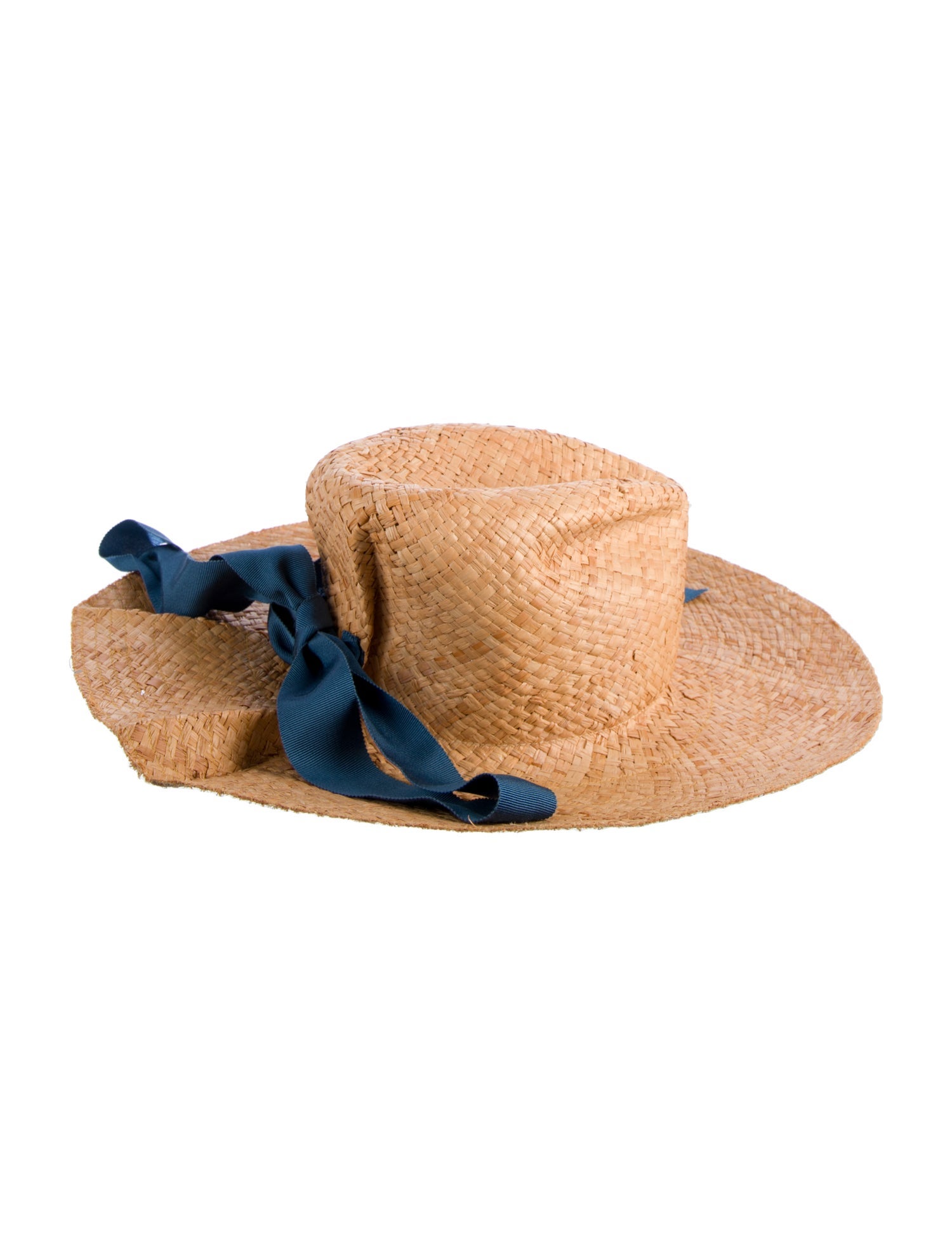 Lola Hats Raffia Wide Brim Sun Hat w/ Tags