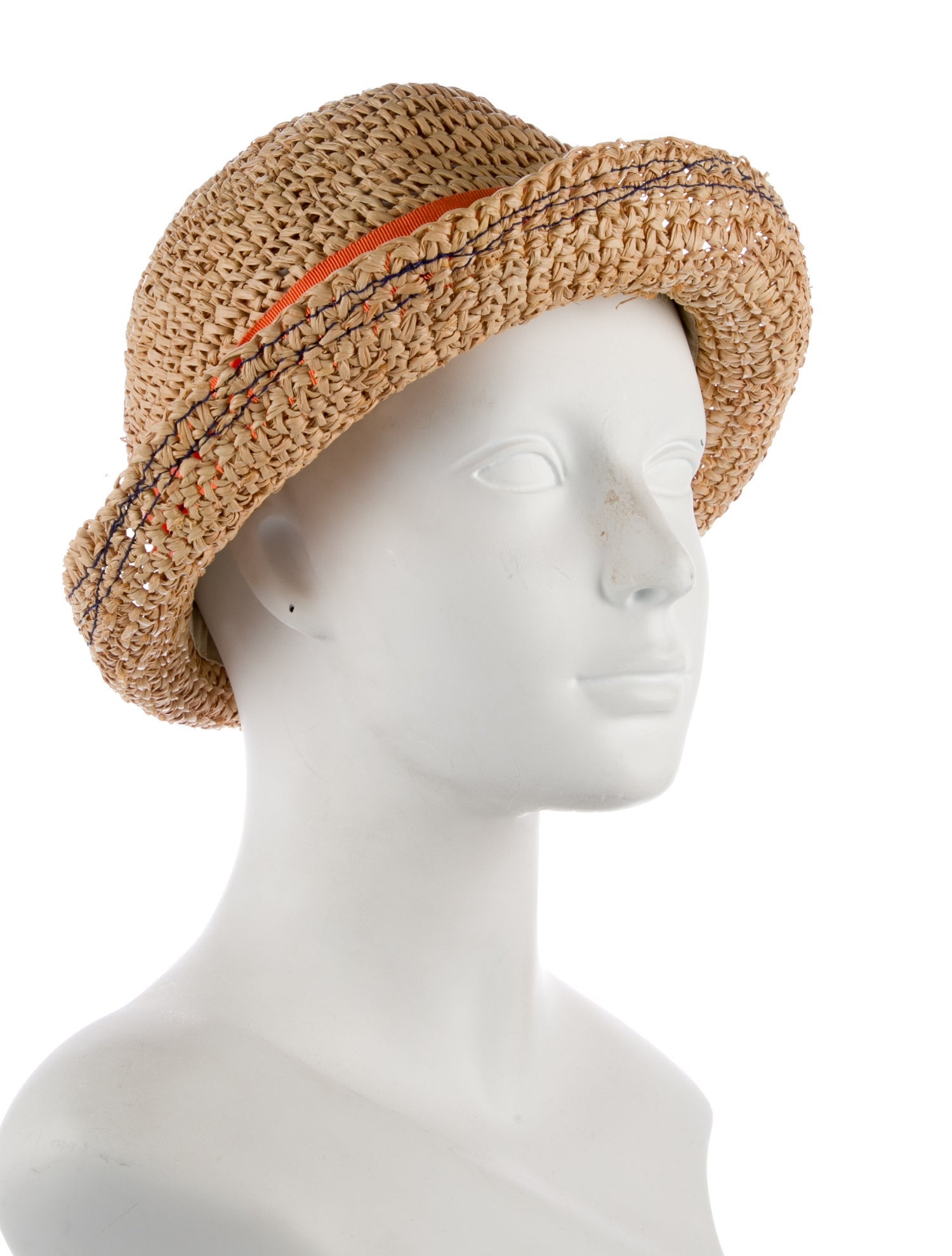 Lola Hats Synthetic-Blend Woven Fedora Hat