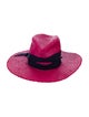 Lola Hats Pink straw hat