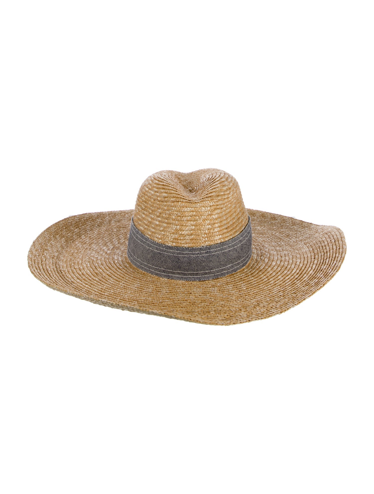 Lola Hats Wide Brim Straw Hat w/Tags