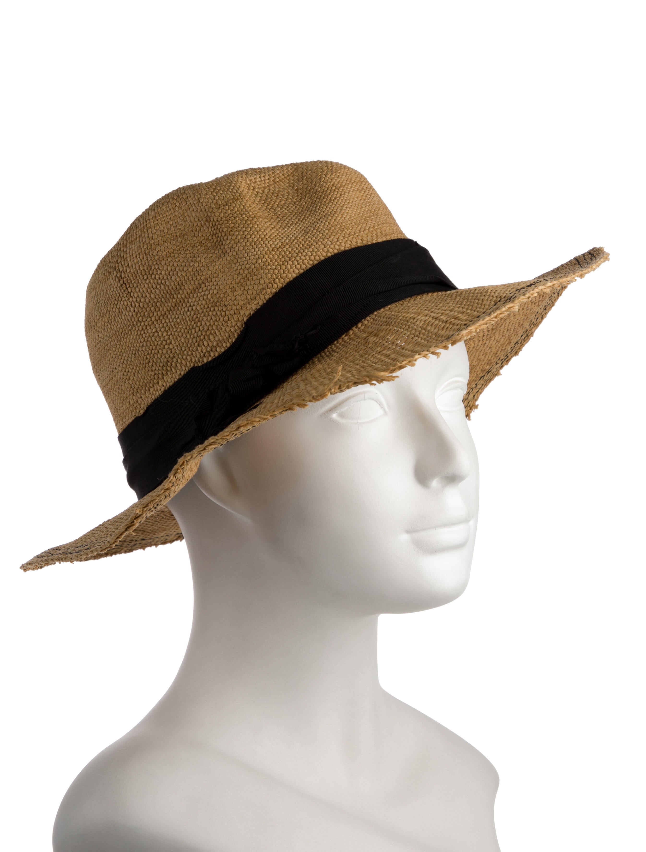 Lola Hats Raffia Distressed Sun Hat