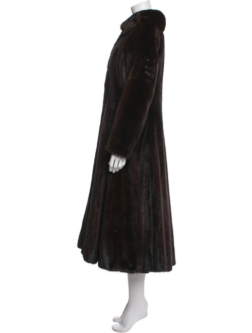 Black Diamond Mink Fur Coat